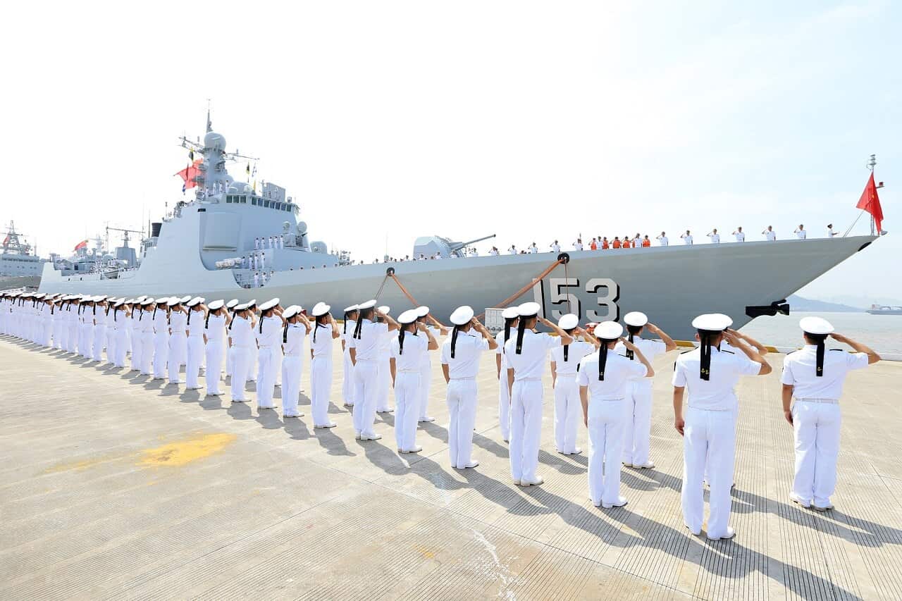 Chinese Fleet Set Sail To Join 2016 Pacific Rim In Zhoushan