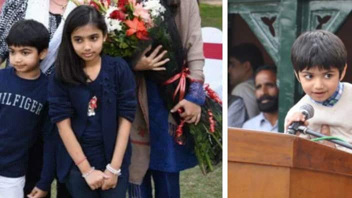 Slan Police officer Fayyaz Sumbul Childern