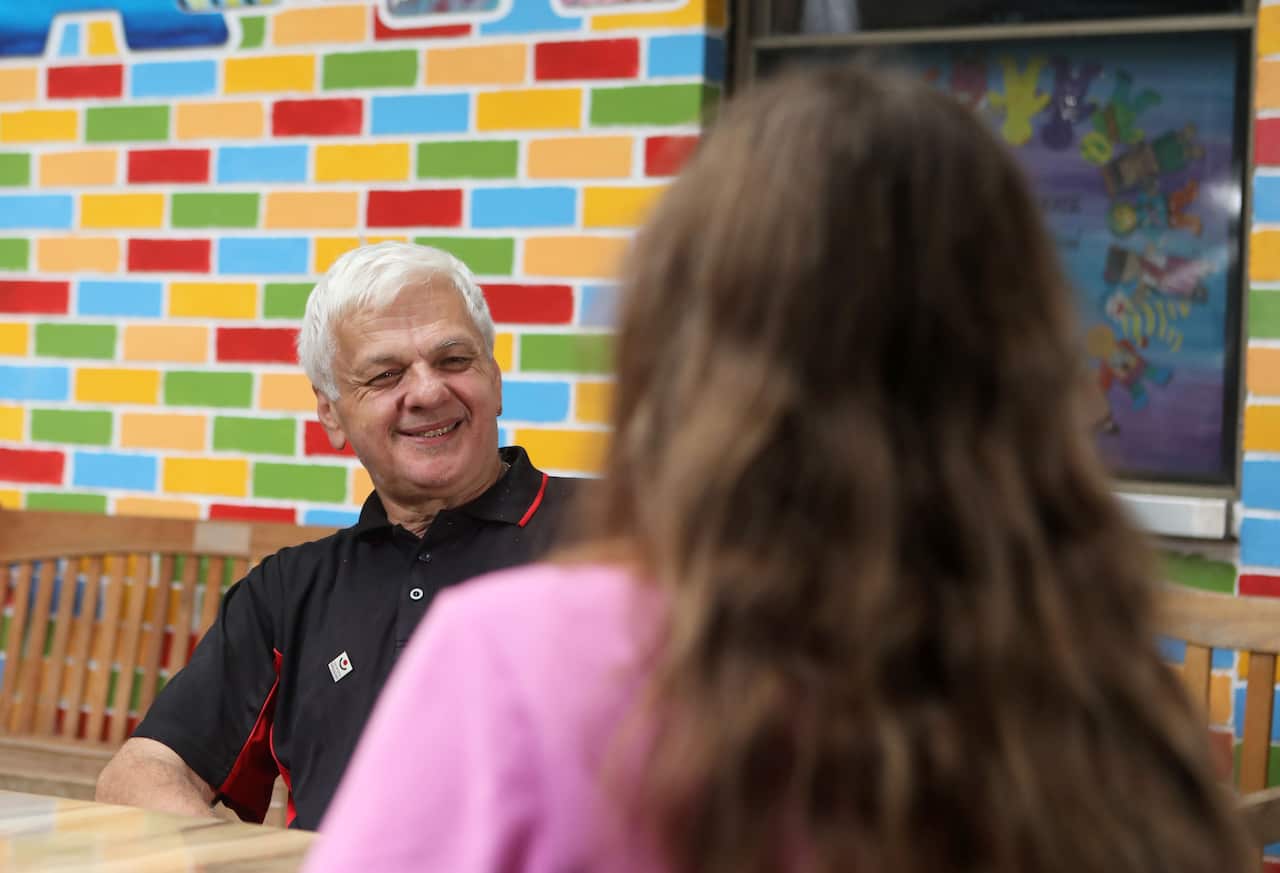 Meals Plus coordinator Paul Moussa says everybody is welcome at Parramatta Mission.