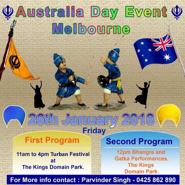 Bhangra at official Australia Day celebrations