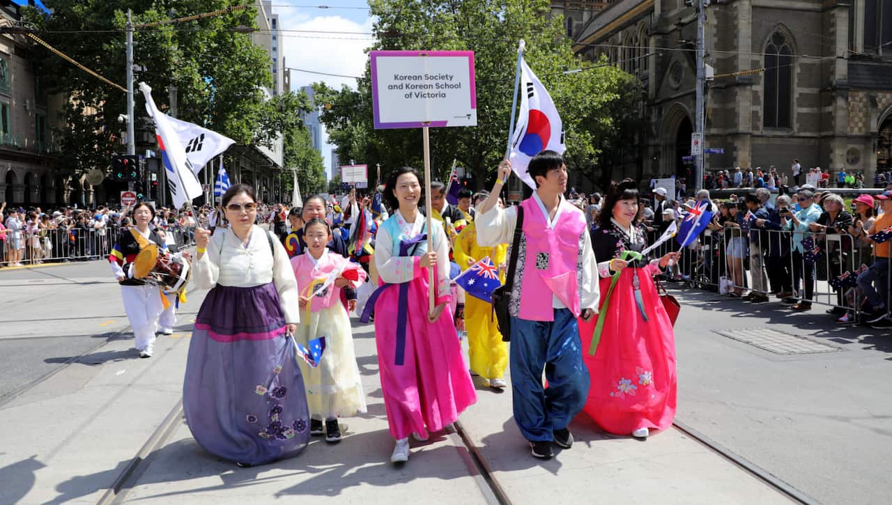 Australia Day 2020 parade: Korean Community in Melbourne 