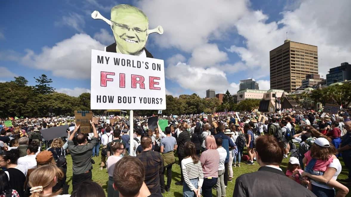 Thousands of students across Australia walked out of their classrooms on Friday to call for stronger action on climate change.