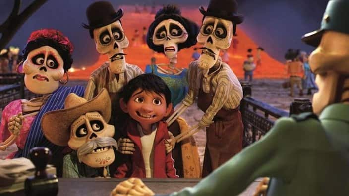 Imágenes de la película "Coco"