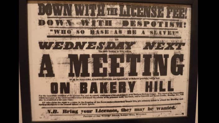 Victorian mining license