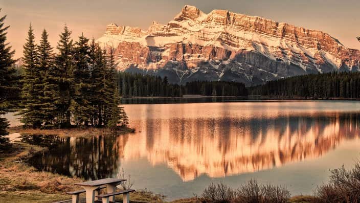 Travel View in Banff National Park