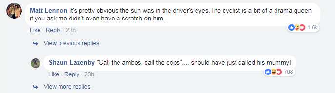 Gold Coast cyclist hit by car after driver was blinded by the sun