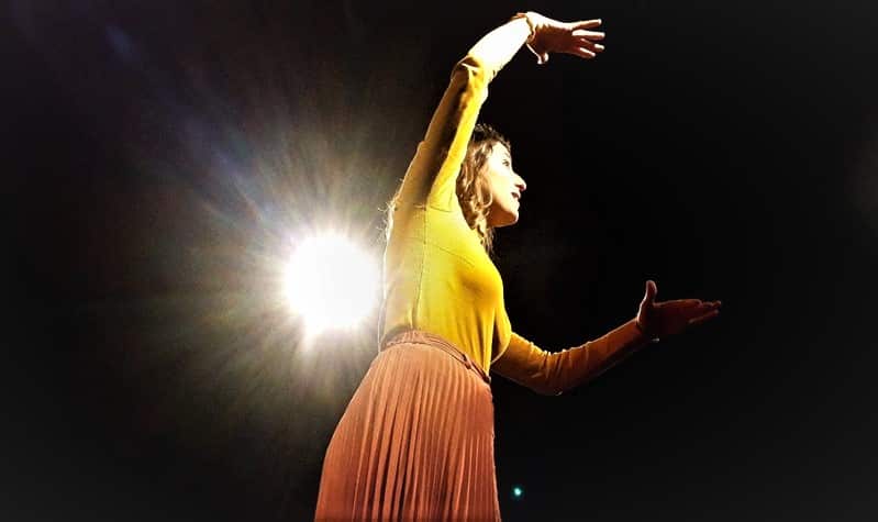 Musician Vicky Anastasiou.