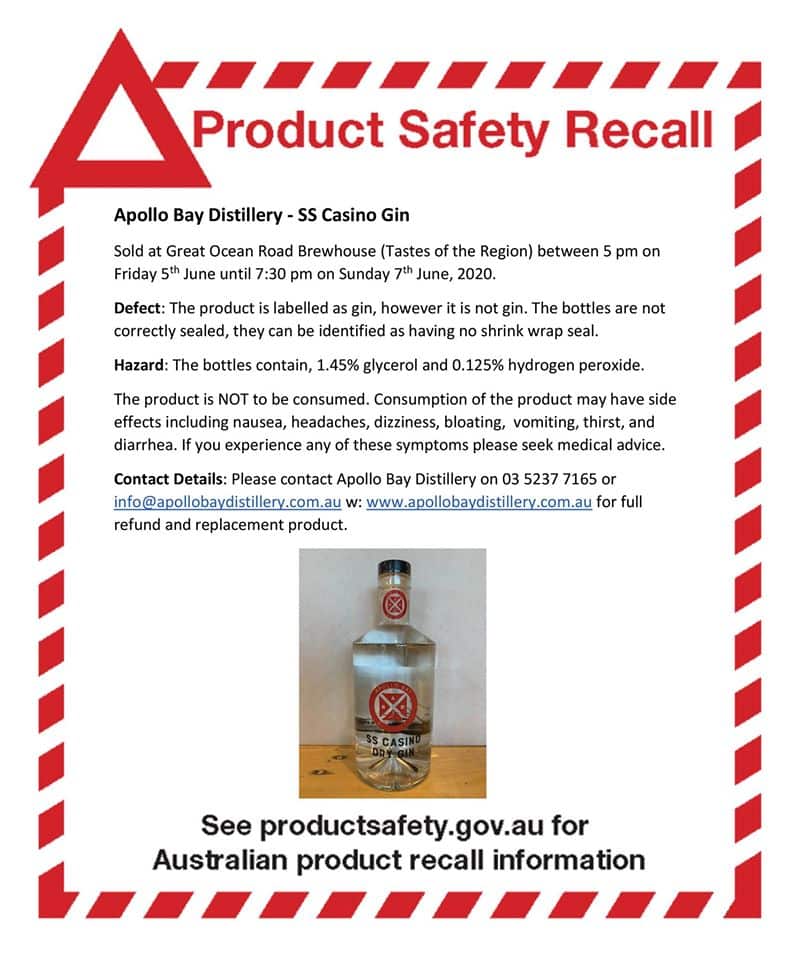 product recall