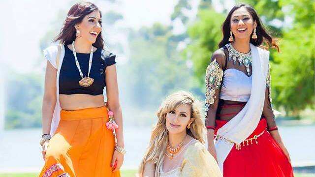 Kiran Lally with models