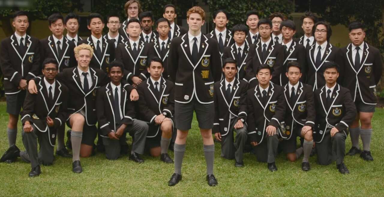 Sydney Boys High School students behind the viral video.