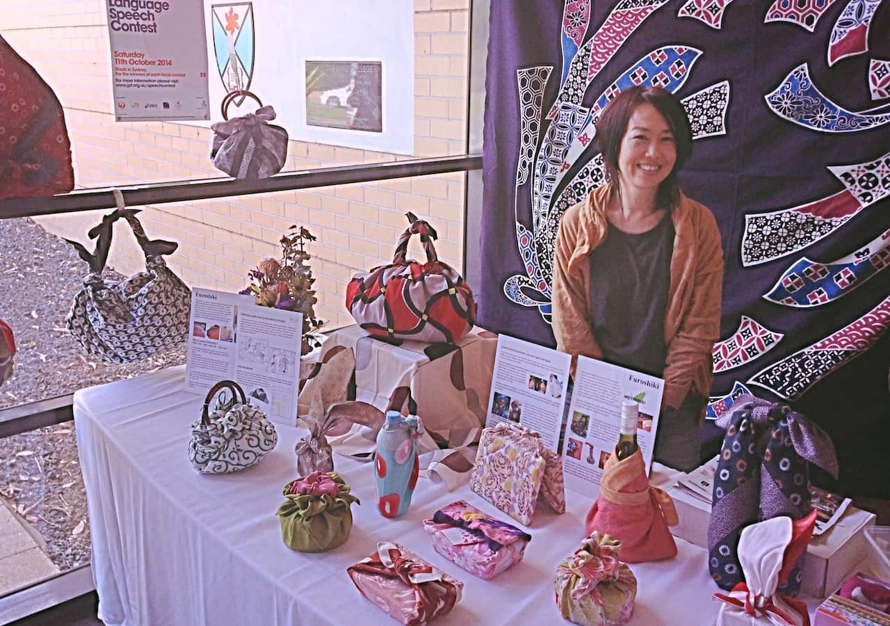Furoshiki wrapping eco-friendly Japanese