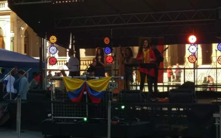 Colombia independence day in Brisbane