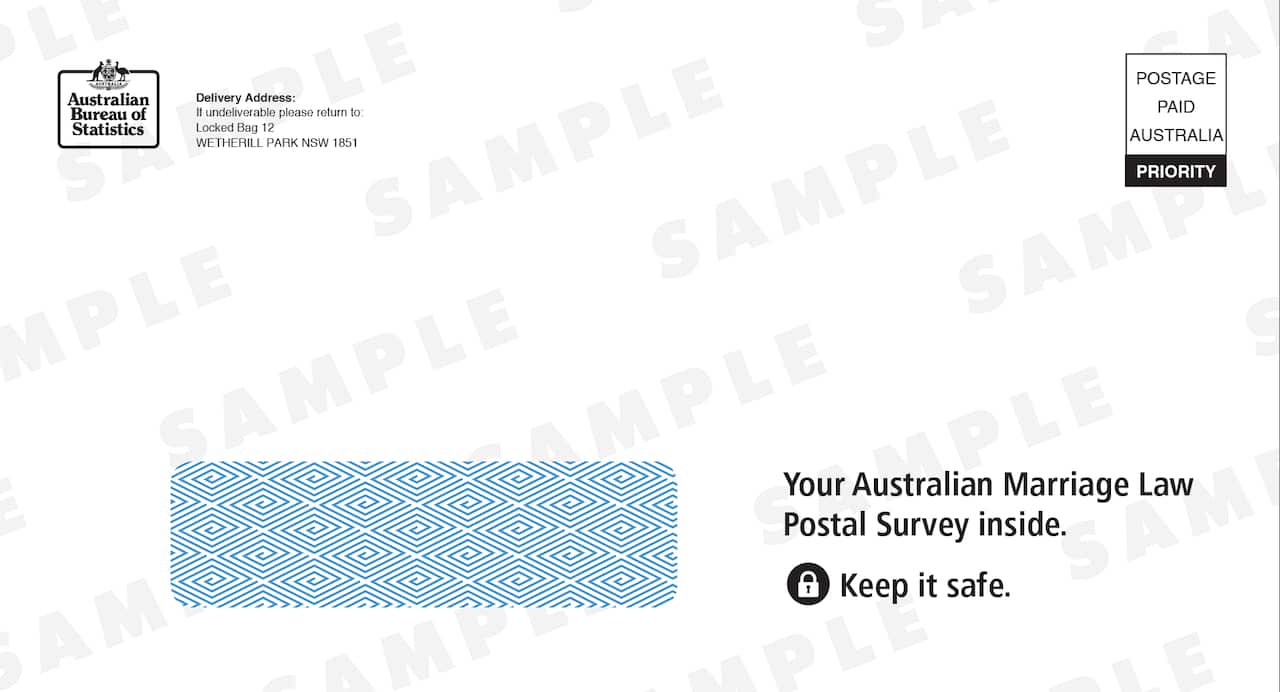 Postal Vote Envelope
