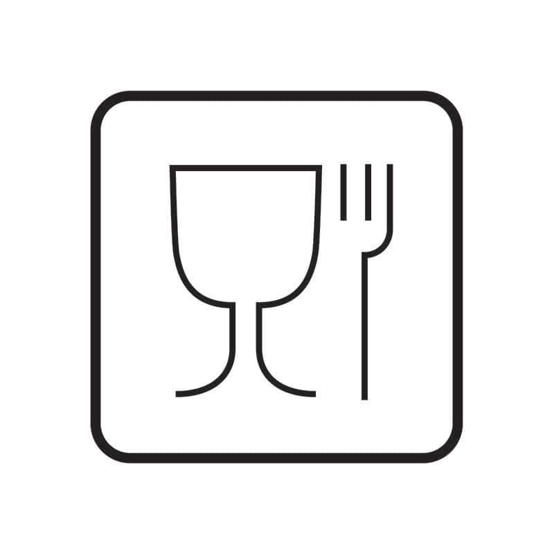 Safe for food symbol
