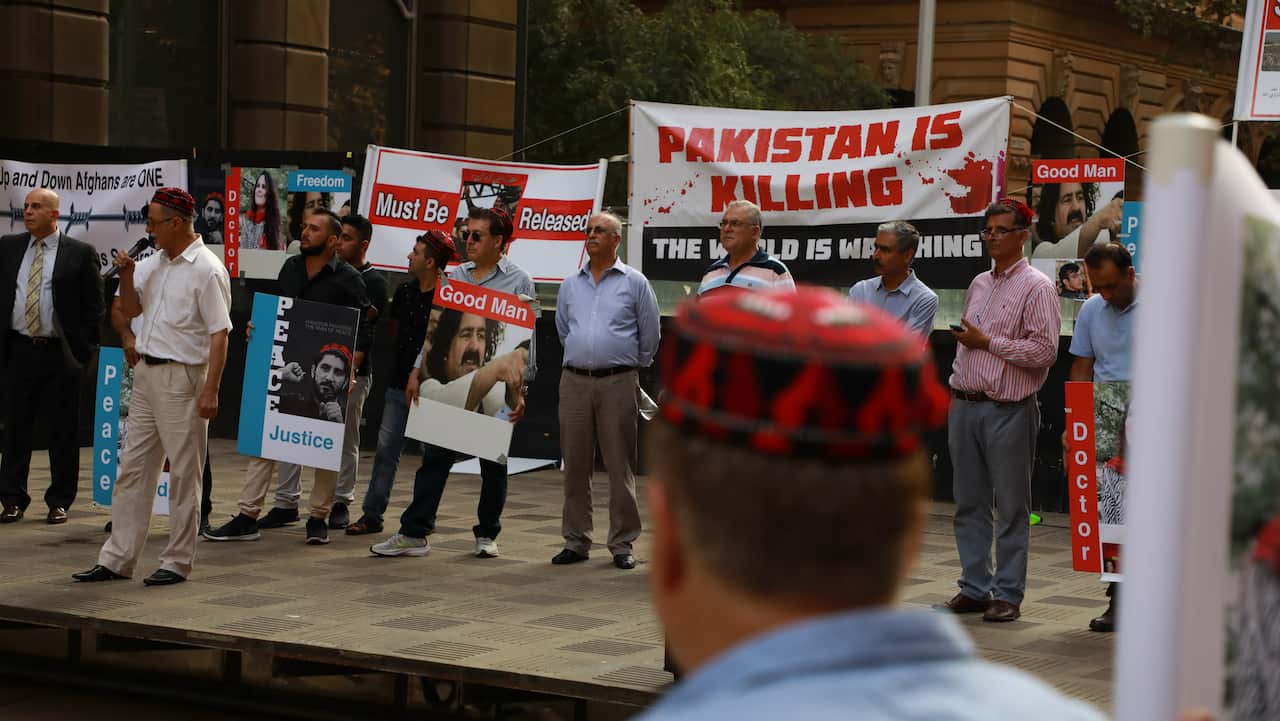 PTM protest Sydney