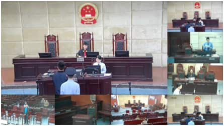 "Wang liqiang" on China court.