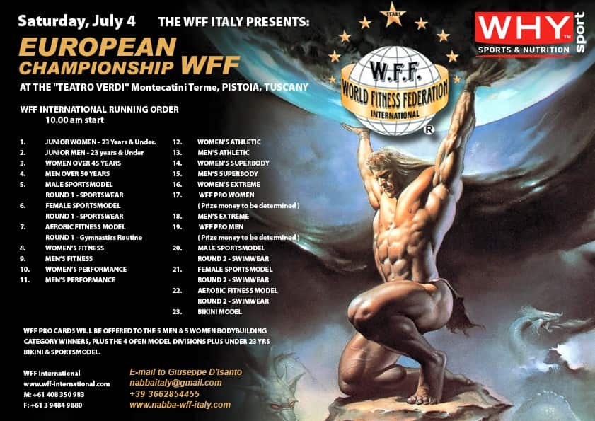 The WFF European Championships - WFF Pro Qualifier!