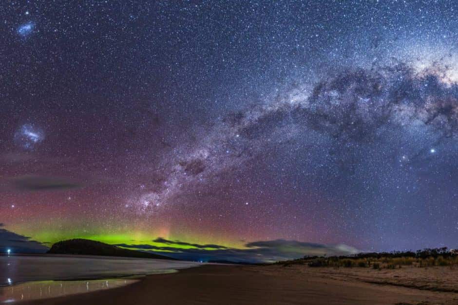 Aurora Australis, South Arm, Tasmania August 31, 2019