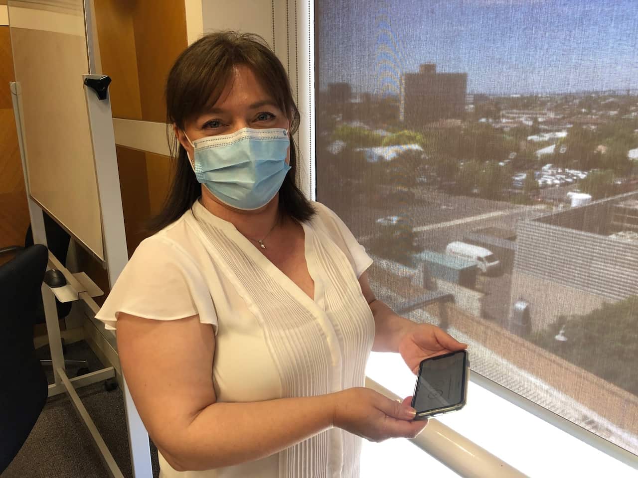 Macedonian speaker Lile Blazevska says the app provides a cricual link for CALD community