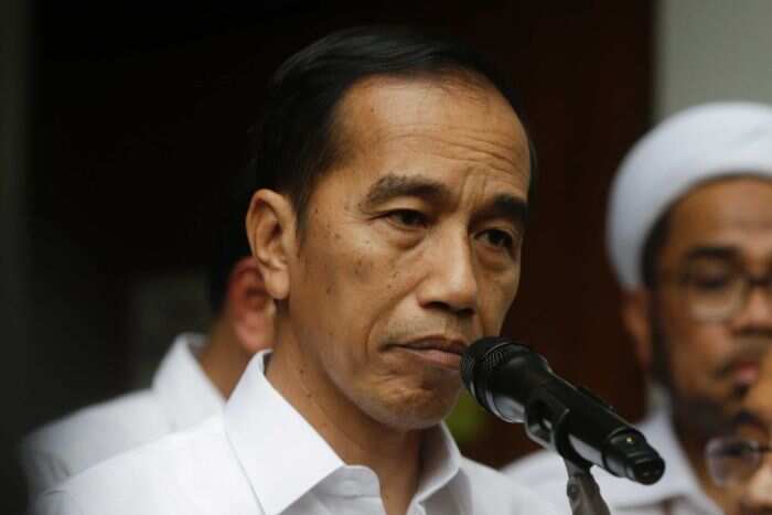 President Jokowi announced the COVID-19 victims in Indonesia.