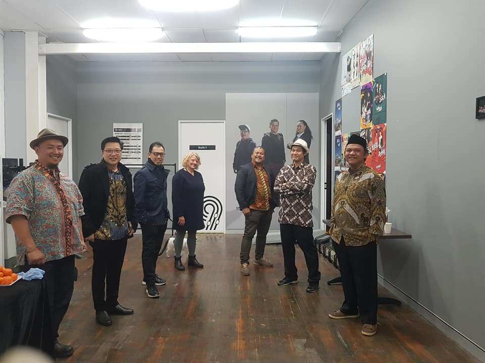 Pendukung acara Satoe Indonesia