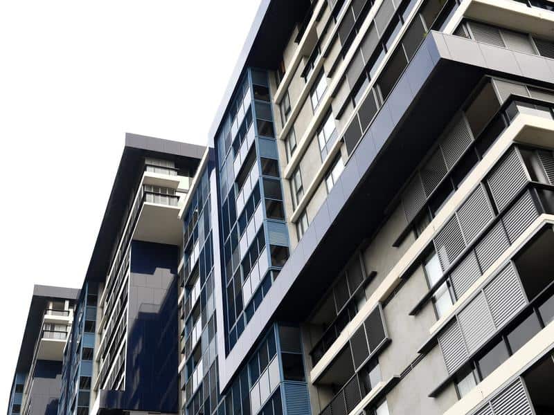 New apartment buildings in Sydney