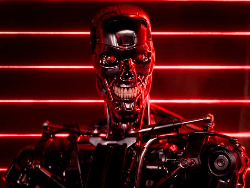 Series T-800 Robot in "Terminator Genisys".