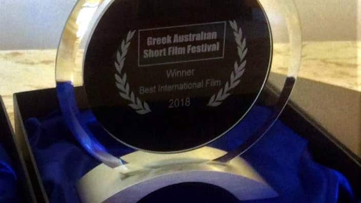 Best International Short Film Award from Greek Australian Short Film Festival and Greek Film Festival - Australia