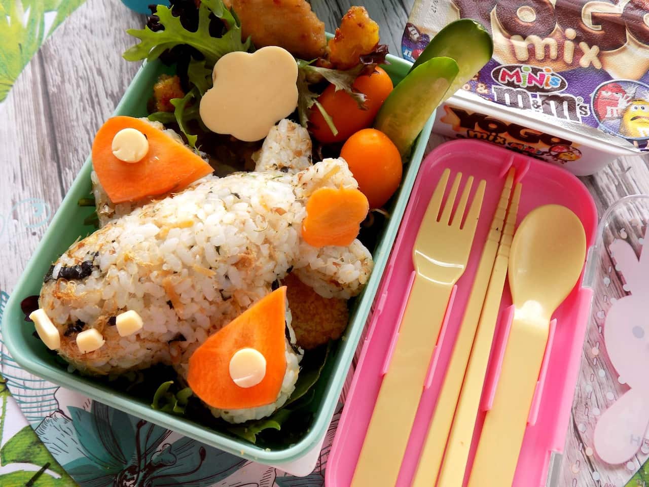 Chị Anh Đào chú trọng vào sở thích của con và luôn chuẩn bị bữa trưa theo yêu cầu của con gái.