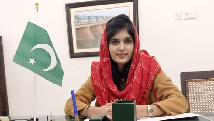 Maria Saeed is an water management officer in the Punjab Irrigation Department in Pakistan.