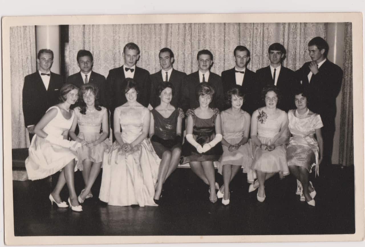 1964 - Ball of the newspaper "Unification" at the Royal Exhibition Building. Melbourne.