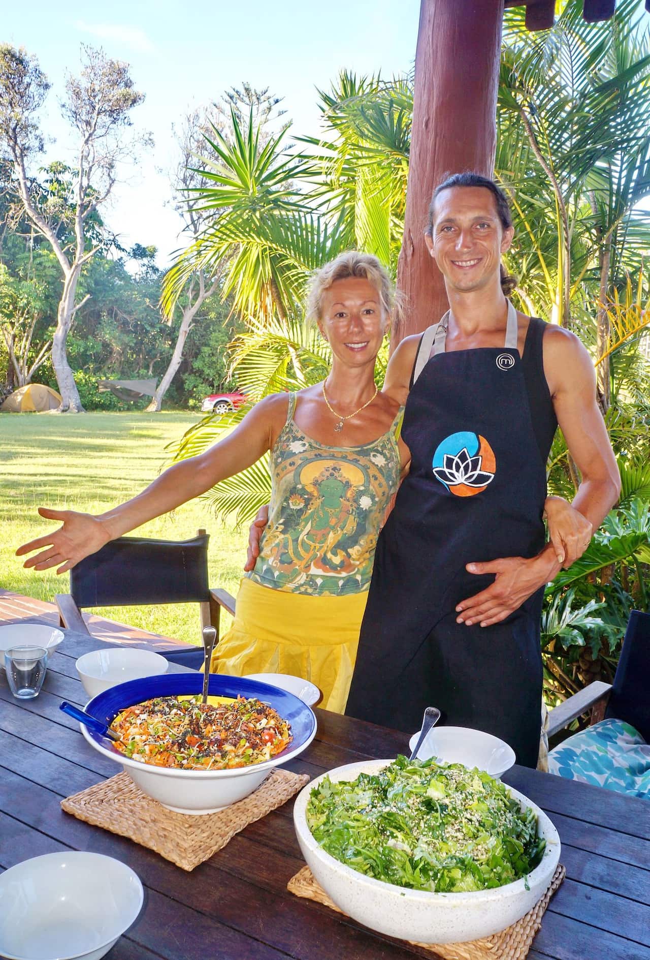 Anton and Alyona Mosin, founders of Hatha Yoga Space   