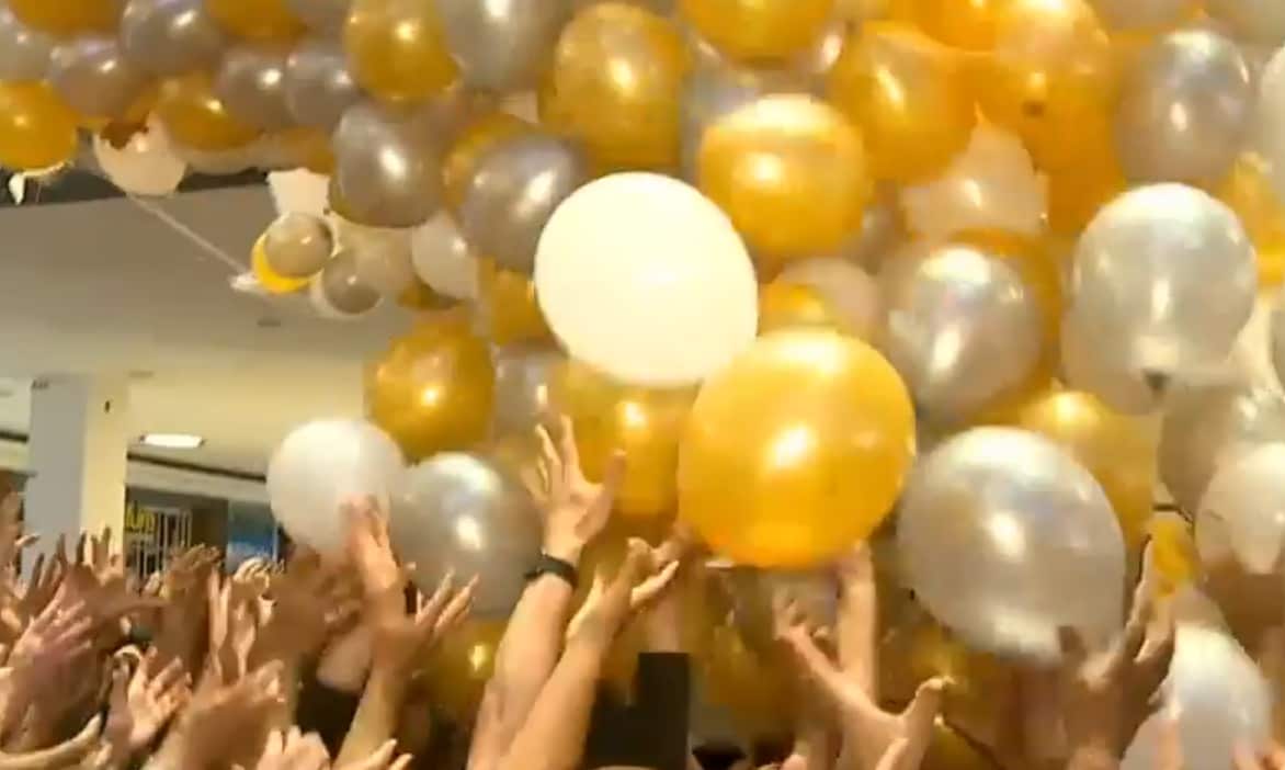 Witnesses described chaotic and scary scenes. 