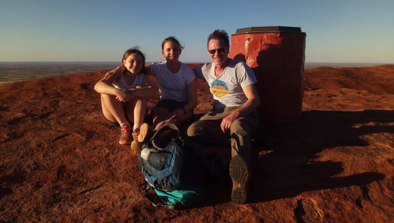 Sydney geologist Marc Hendrickx sees Uluru as an important part of his "cultural heritage.”