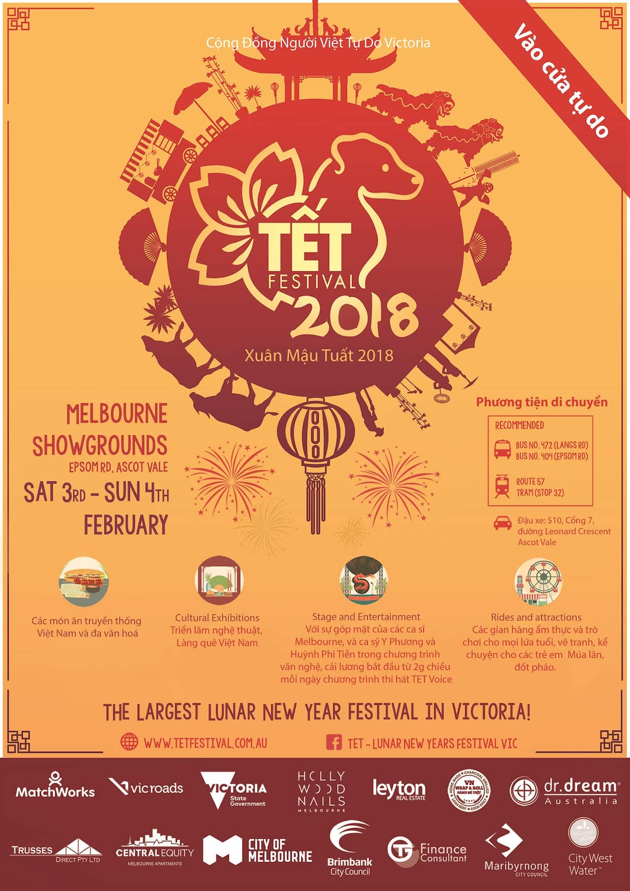 Luna New Year 2018 in Victoria