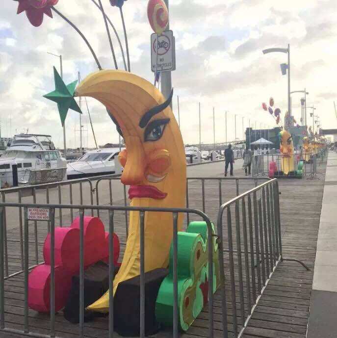 Melbourne lunar new year street decoration