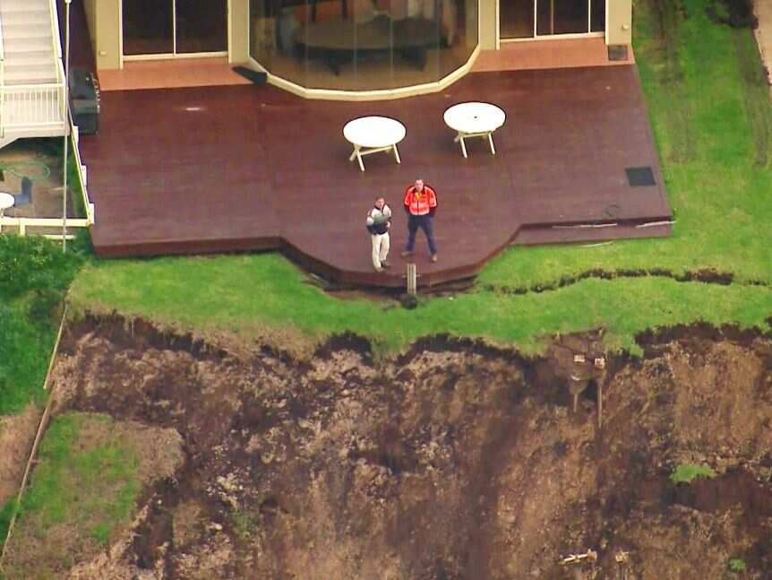 This week's low pressure system brought wild seas to the NSW coast.