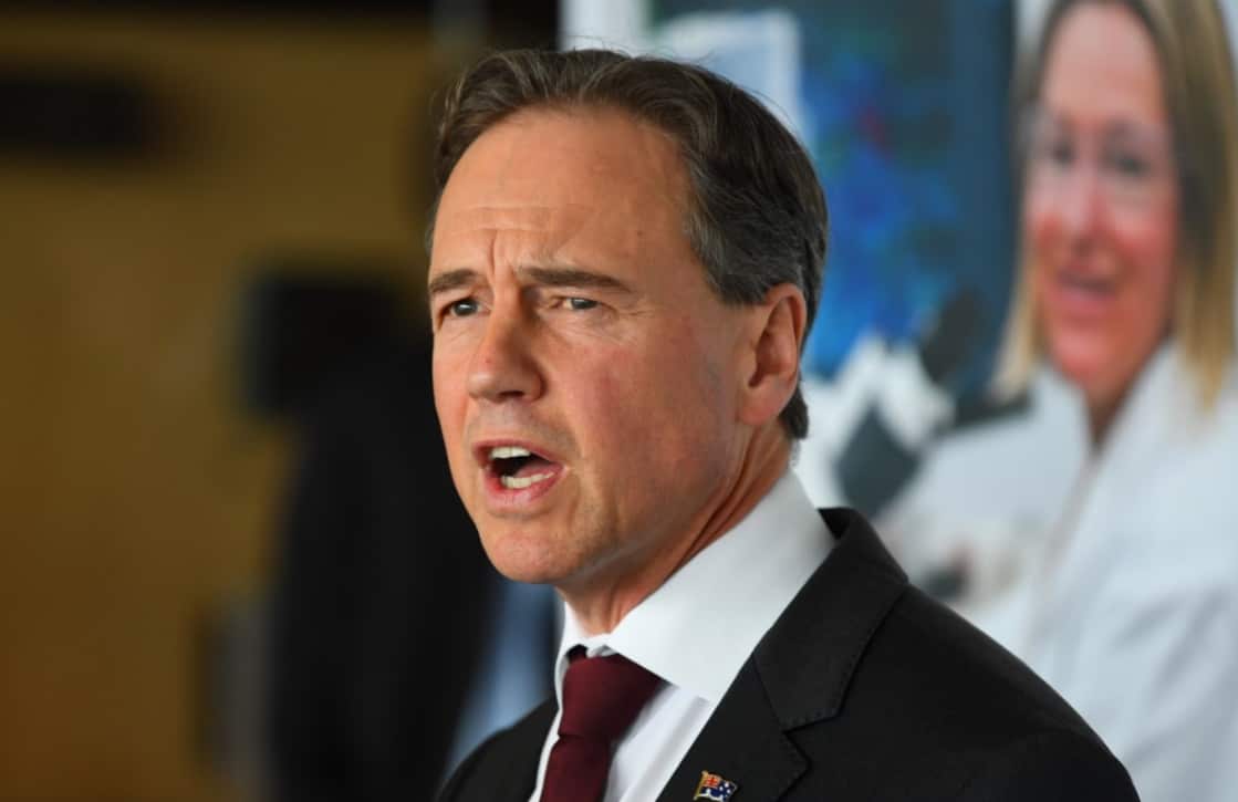 Health Minister Greg Hunt