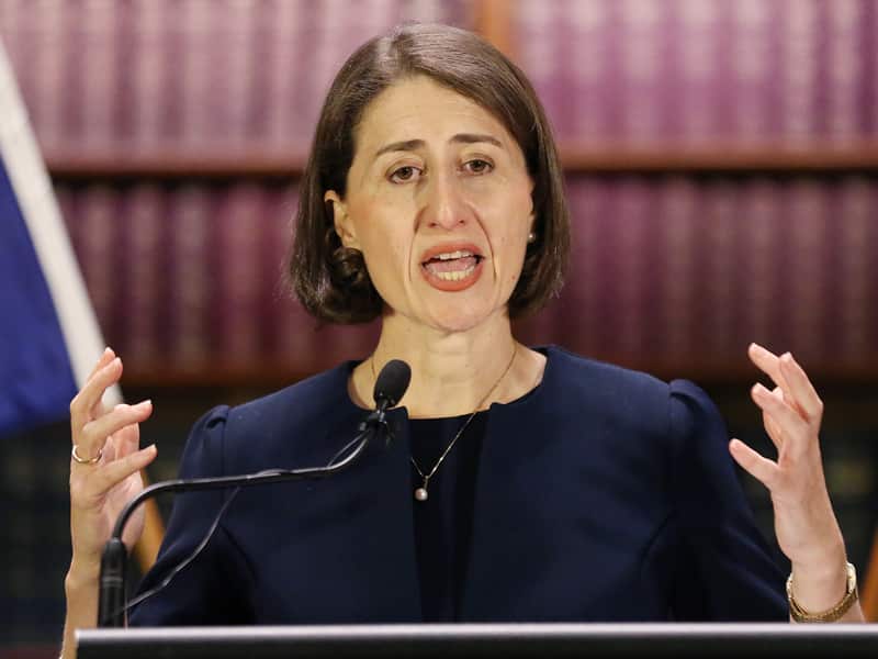 NSW Premier Gladys Berejiklian