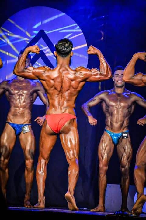 Karam Al-Turfi won 3rd place despite it being his 1st competition at the age of 25.