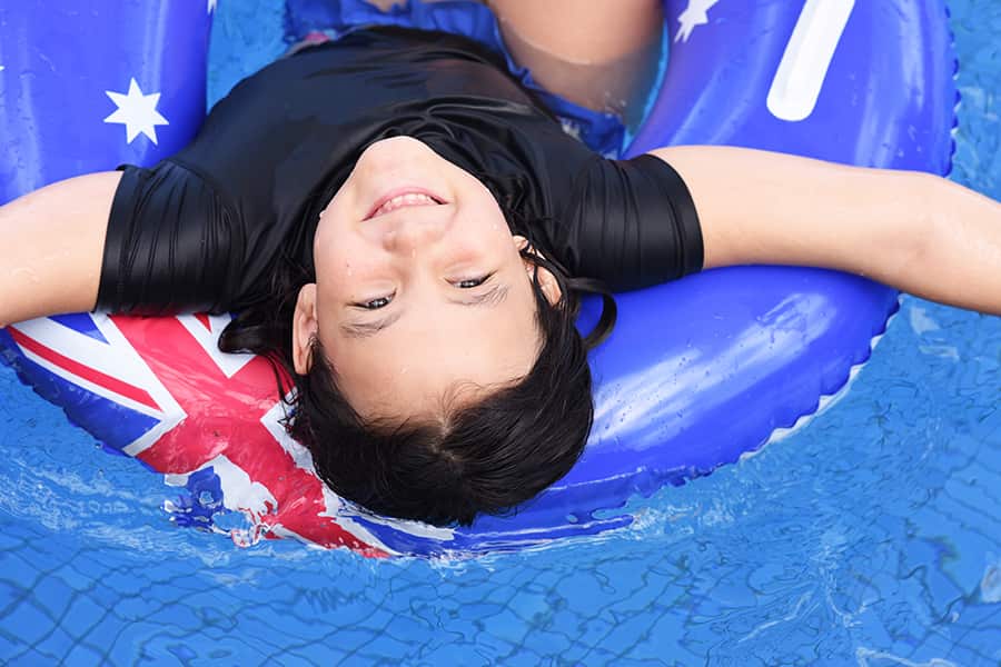 Australia day pool