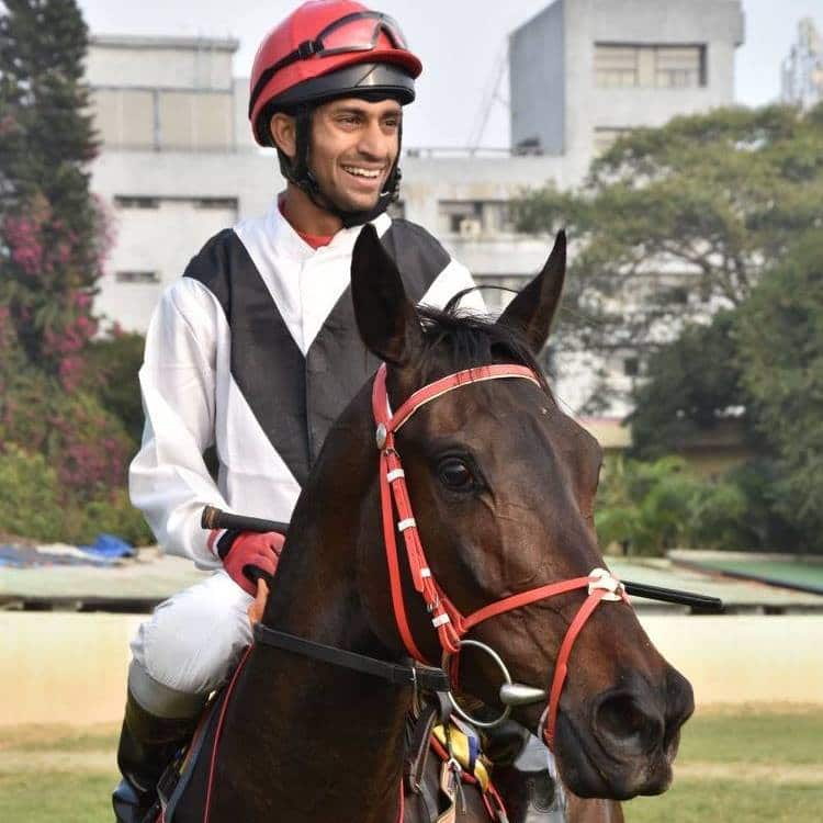 Jockey Trevor Patel