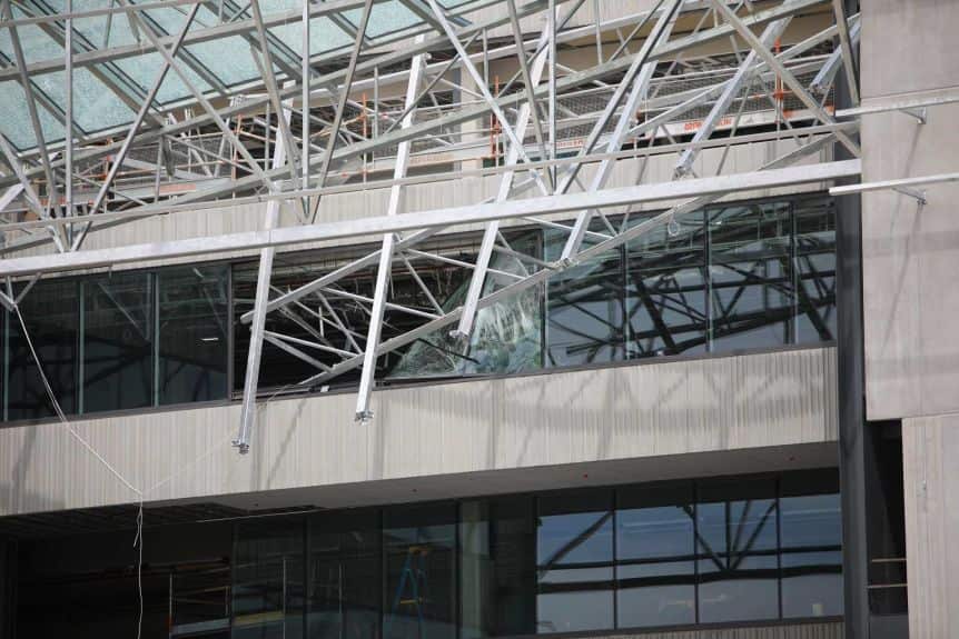 DFES said firefighters were working to release people trapped at the scene.