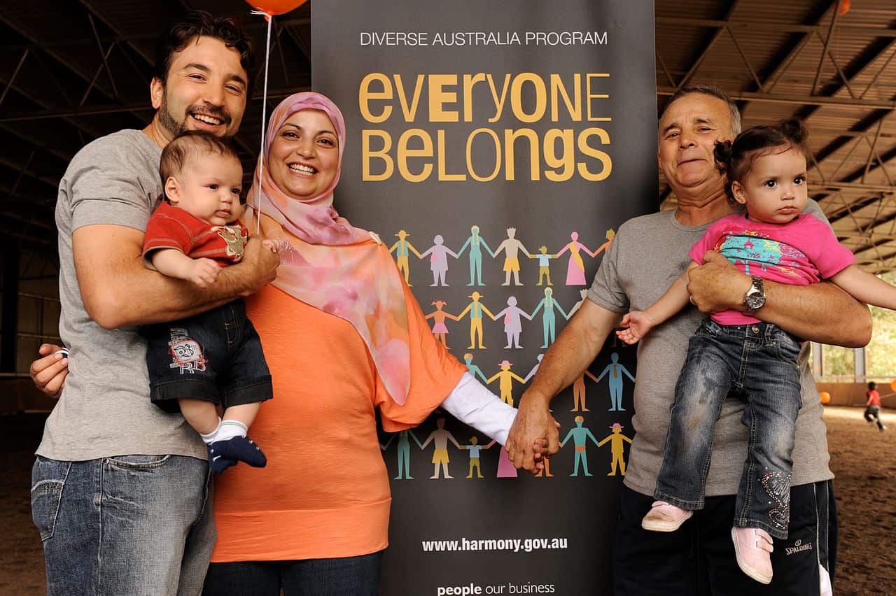 Harmony Day is celebrated around Australia on 21 March each year. It's a day where all Australians celebrate our cultural diversity