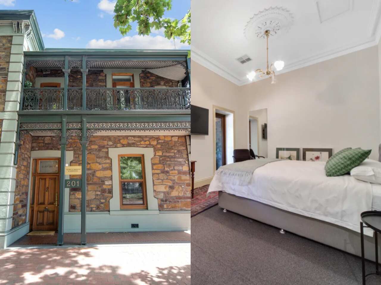 Modified apartment in Adelaide