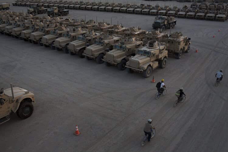 US troops in Afghanistan