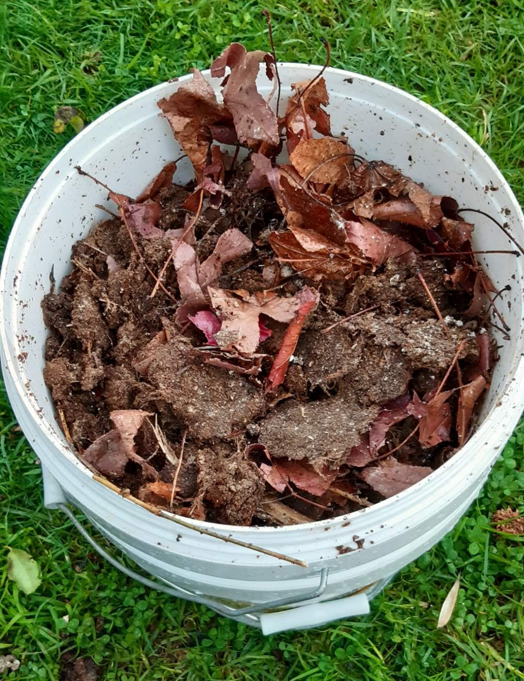 Making home compost bin step 3