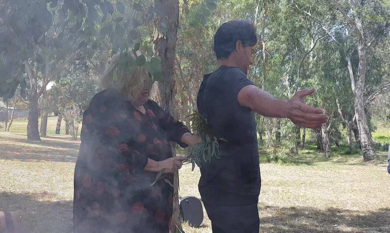 Farhad Bandesh-being Welcomed to Country