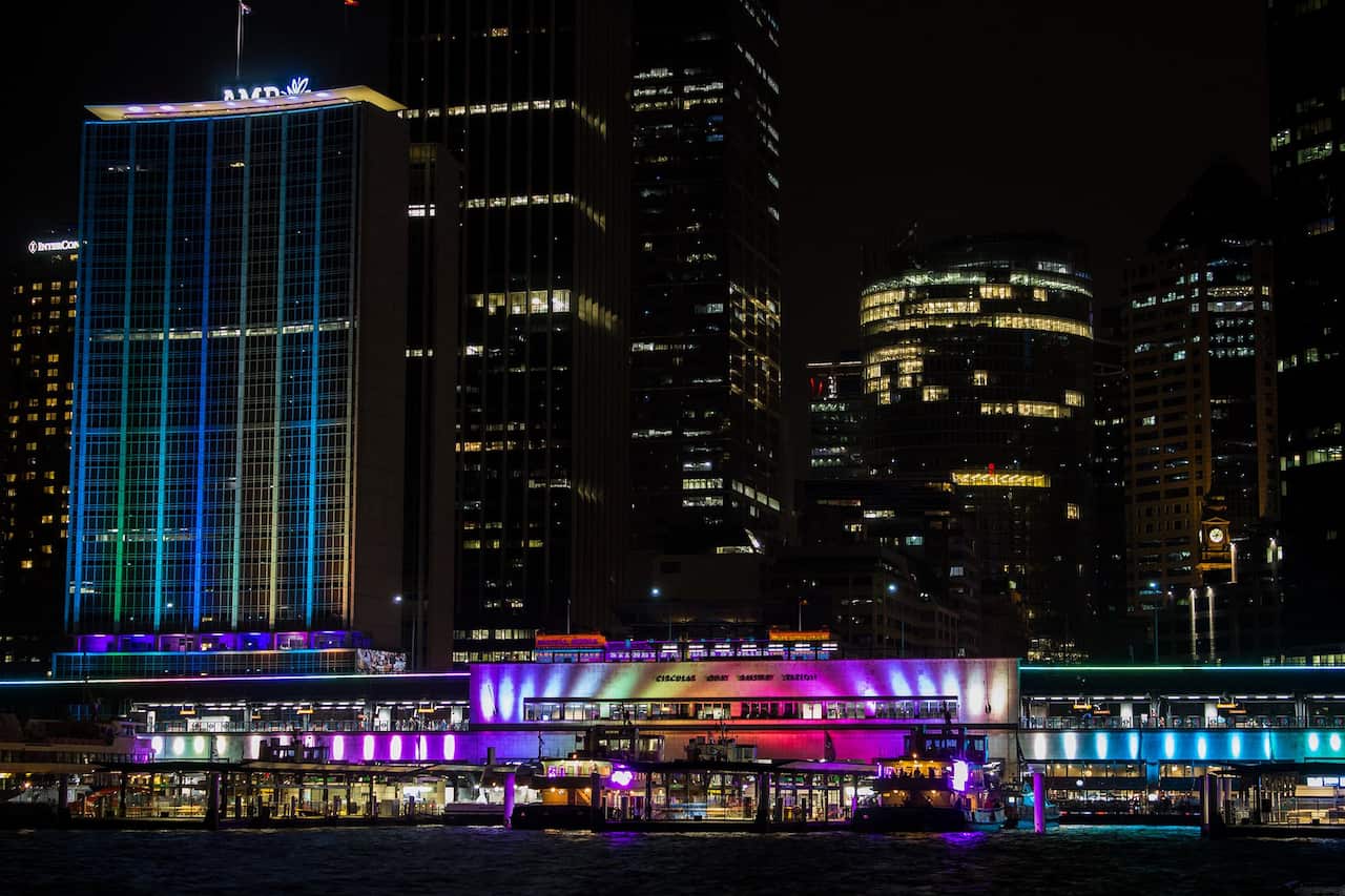 Vivid Sydney 2016 Circular Quay