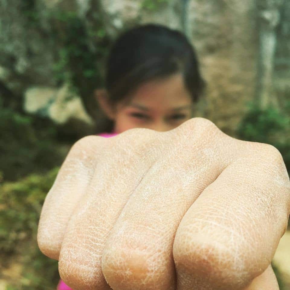 Rock climber Angie Scarth-Johnson scales new heights